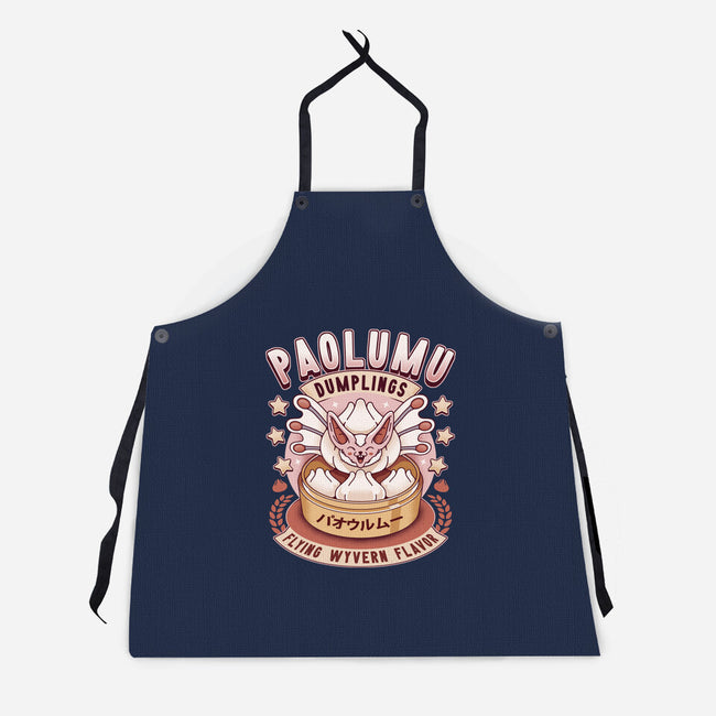 Paolumu Dumplings Vintage-Unisex-Kitchen-Apron-LAGELANTEE