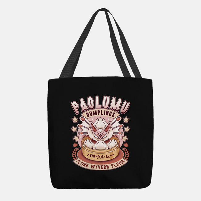 Paolumu Dumplings Vintage-None-Basic Tote-Bag-LAGELANTEE