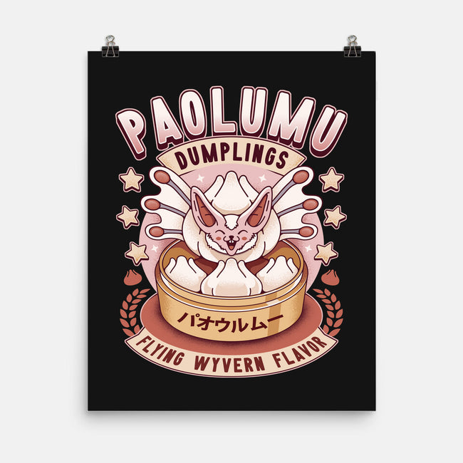 Paolumu Dumplings Vintage-None-Matte-Poster-LAGELANTEE