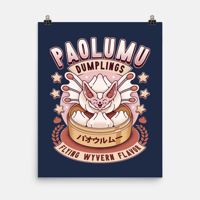 Paolumu Dumplings Vintage-None-Matte-Poster-LAGELANTEE