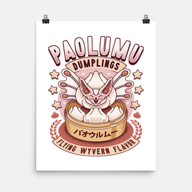 Paolumu Dumplings Vintage-None-Matte-Poster-LAGELANTEE