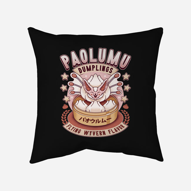 Paolumu Dumplings Vintage-None-Removable Cover w Insert-Throw Pillow-LAGELANTEE