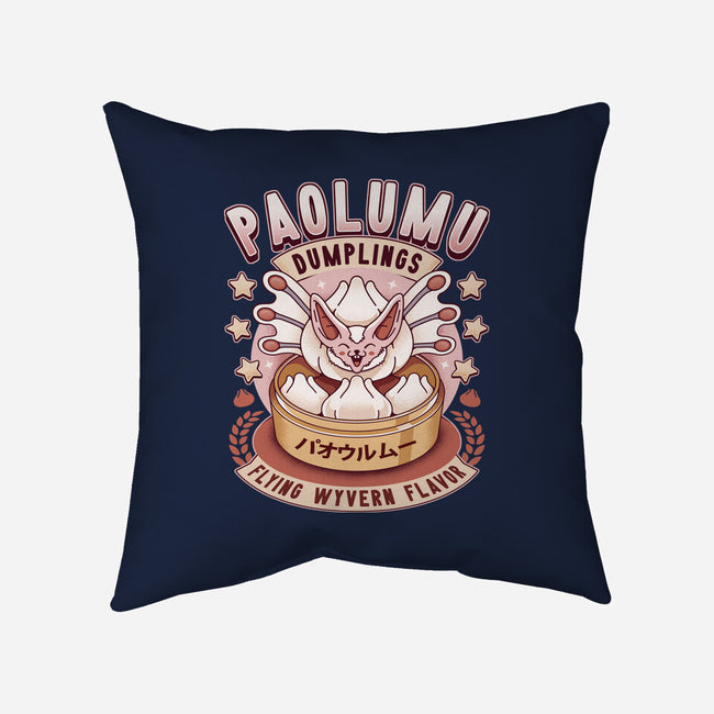 Paolumu Dumplings Vintage-None-Removable Cover w Insert-Throw Pillow-LAGELANTEE