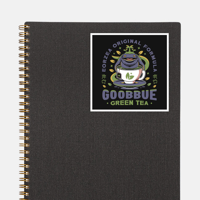Goobbue Green Tea-None-Glossy-Sticker-LAGELANTEE