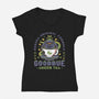 Goobbue Green Tea-Womens-V-Neck-Tee-LAGELANTEE