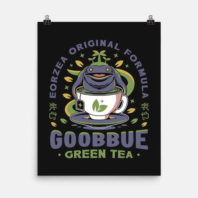 Goobbue Green Tea-None-Matte-Poster-LAGELANTEE