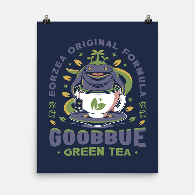 Goobbue Green Tea-None-Matte-Poster-LAGELANTEE