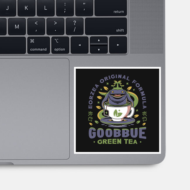 Goobbue Green Tea-None-Glossy-Sticker-LAGELANTEE