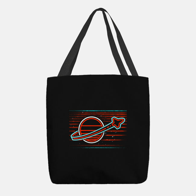 Retro Space Launch-None-Basic Tote-Bag-rocketman_art