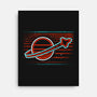 Retro Space Launch-None-Stretched-Canvas-rocketman_art
