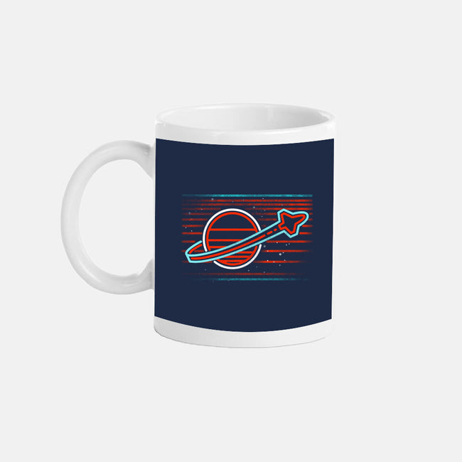 Retro Space Launch-None-Mug-Drinkware-rocketman_art
