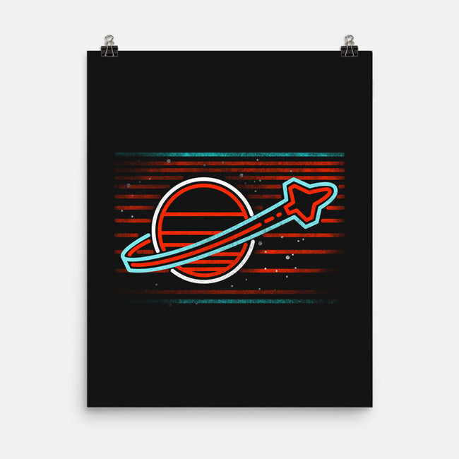 Retro Space Launch-None-Matte-Poster-rocketman_art