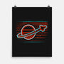 Retro Space Launch-None-Matte-Poster-rocketman_art
