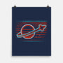 Retro Space Launch-None-Matte-Poster-rocketman_art
