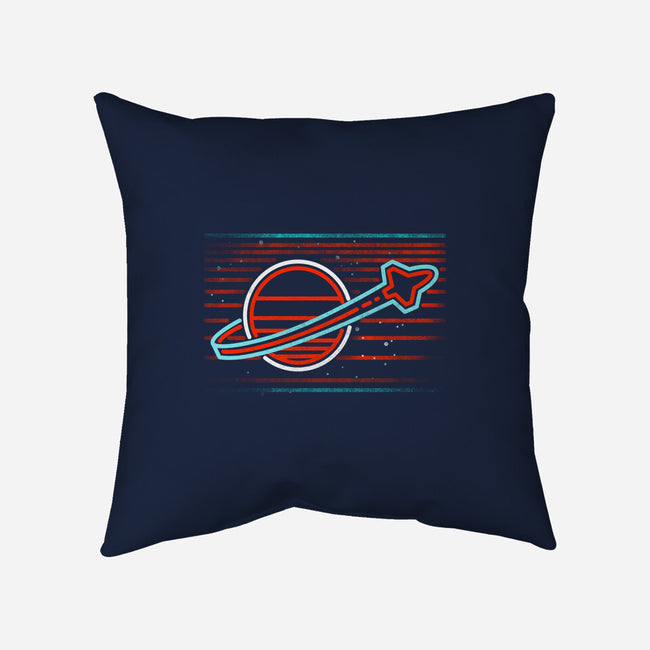 Retro Space Launch-None-Removable Cover w Insert-Throw Pillow-rocketman_art