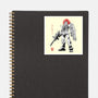 Mobile Suit Sumi-E-None-Glossy-Sticker-Astrobot Invention