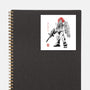 Mobile Suit Sumi-E-None-Glossy-Sticker-Astrobot Invention