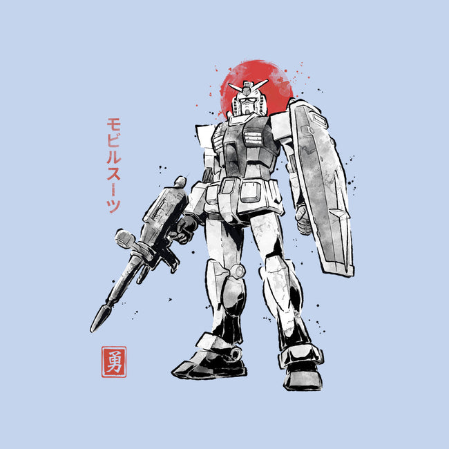 Mobile Suit Sumi-E-Mens-Premium-Tee-Astrobot Invention