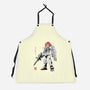 Mobile Suit Sumi-E-Unisex-Kitchen-Apron-Astrobot Invention