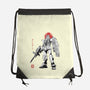 Mobile Suit Sumi-E-None-Drawstring-Bag-Astrobot Invention
