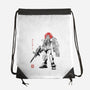 Mobile Suit Sumi-E-None-Drawstring-Bag-Astrobot Invention