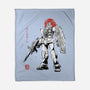 Mobile Suit Sumi-E-None-Fleece-Blanket-Astrobot Invention