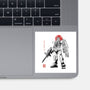 Mobile Suit Sumi-E-None-Glossy-Sticker-Astrobot Invention