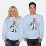 Mobile Suit Sumi-E-Unisex-Crew Neck-Sweatshirt-Astrobot Invention