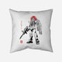Mobile Suit Sumi-E-None-Removable Cover w Insert-Throw Pillow-Astrobot Invention