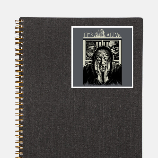 It's Alive-None-Glossy-Sticker-zascanauta