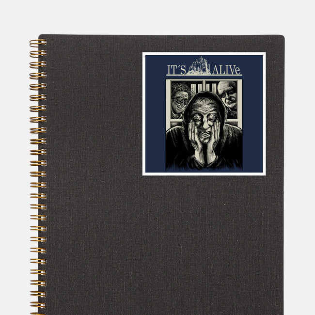 It's Alive-None-Glossy-Sticker-zascanauta