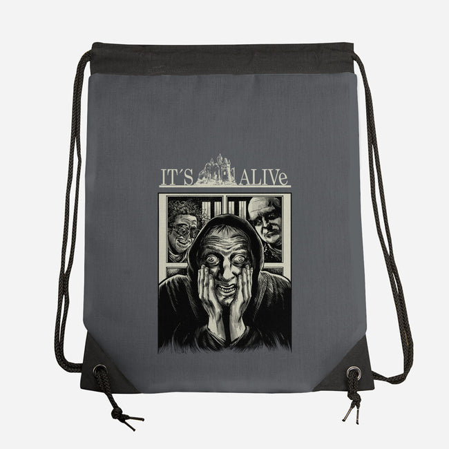 It's Alive-None-Drawstring-Bag-zascanauta