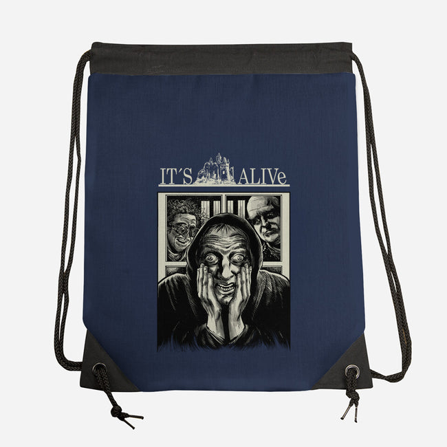 It's Alive-None-Drawstring-Bag-zascanauta