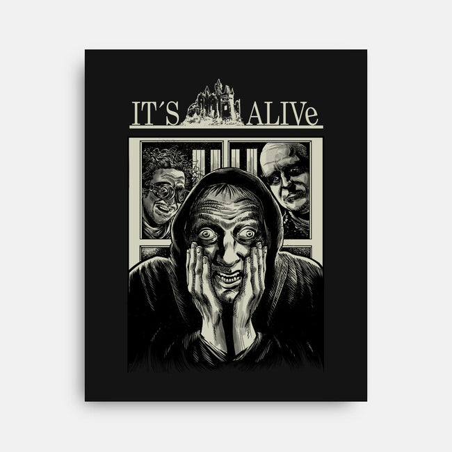 It's Alive-None-Stretched-Canvas-zascanauta