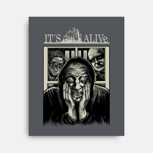 It's Alive-None-Stretched-Canvas-zascanauta