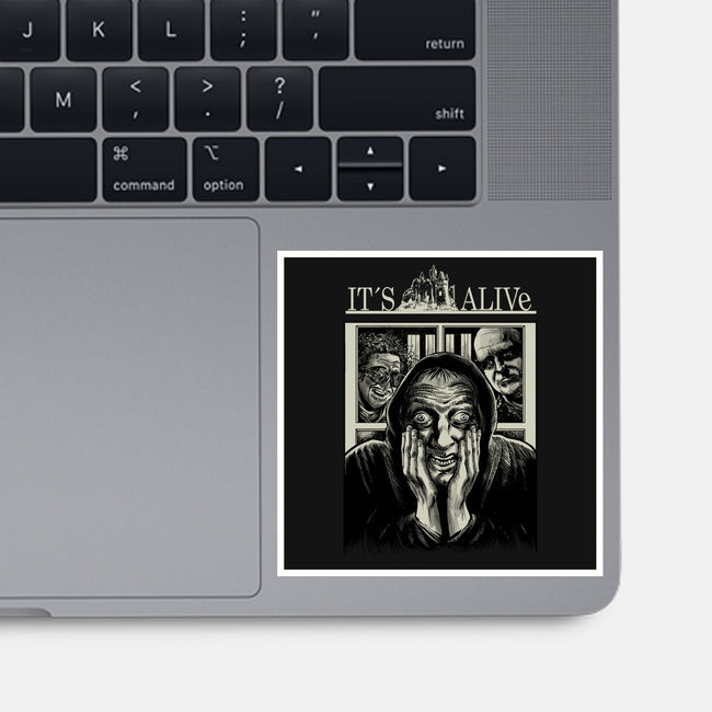 It's Alive-None-Glossy-Sticker-zascanauta
