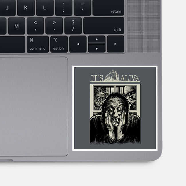 It's Alive-None-Glossy-Sticker-zascanauta