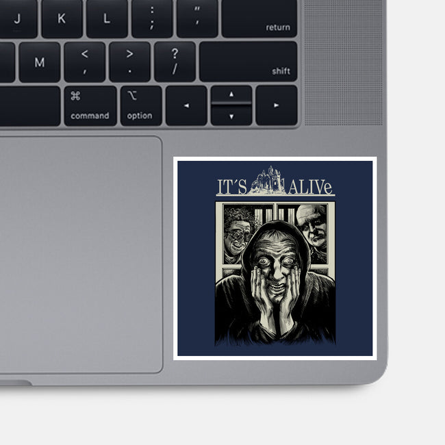 It's Alive-None-Glossy-Sticker-zascanauta