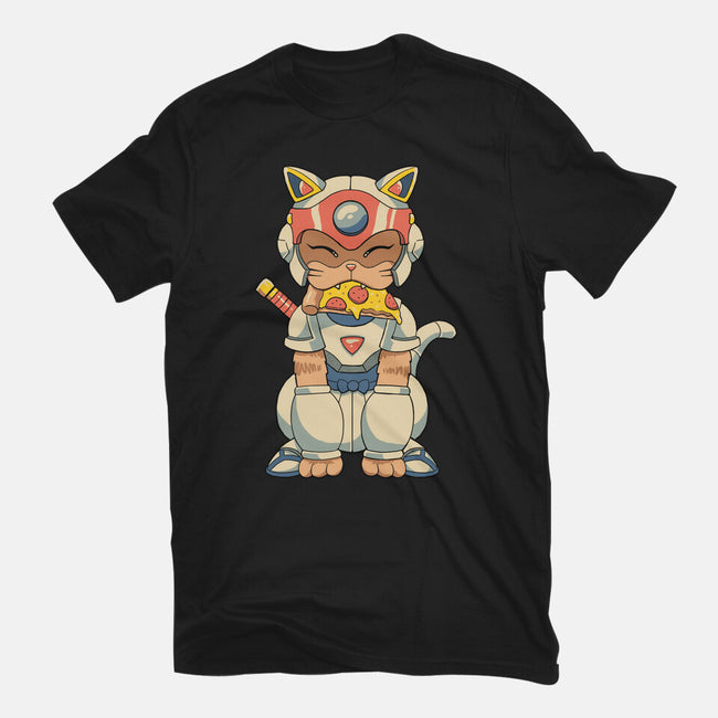 Samurai Pizza Catana-Mens-Basic-Tee-vp021