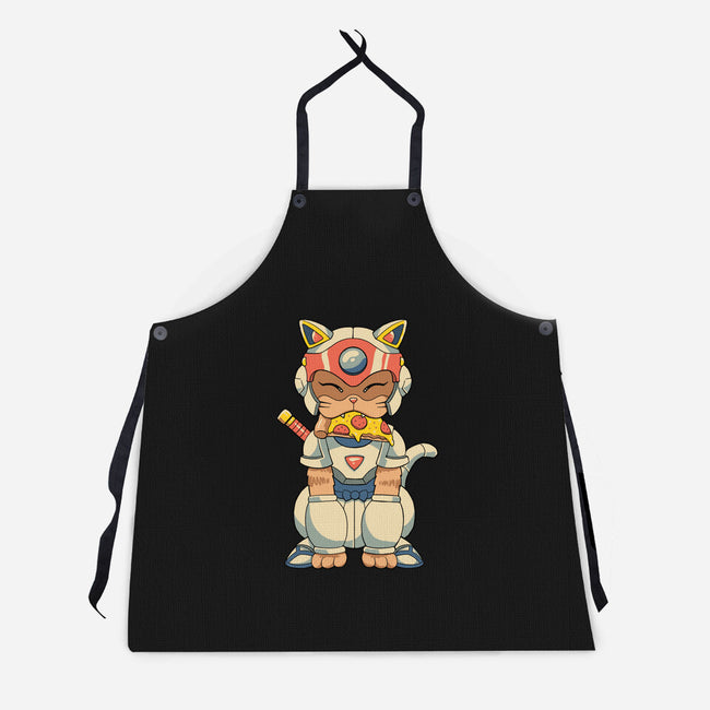 Samurai Pizza Catana-Unisex-Kitchen-Apron-vp021