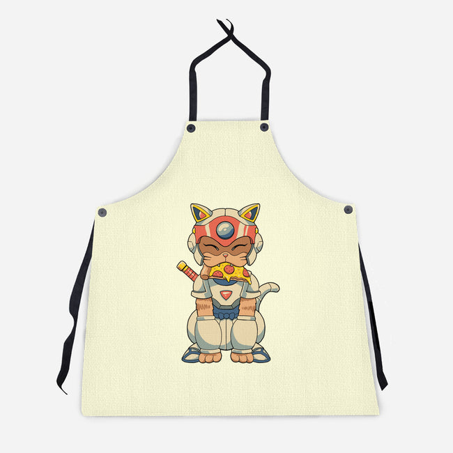 Samurai Pizza Catana-Unisex-Kitchen-Apron-vp021