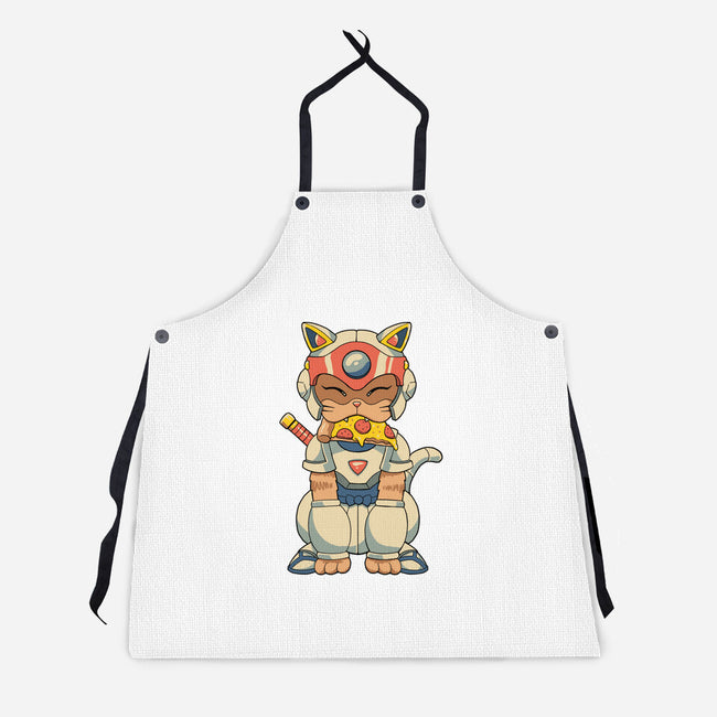 Samurai Pizza Catana-Unisex-Kitchen-Apron-vp021