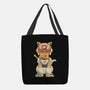 Samurai Pizza Catana-None-Basic Tote-Bag-vp021