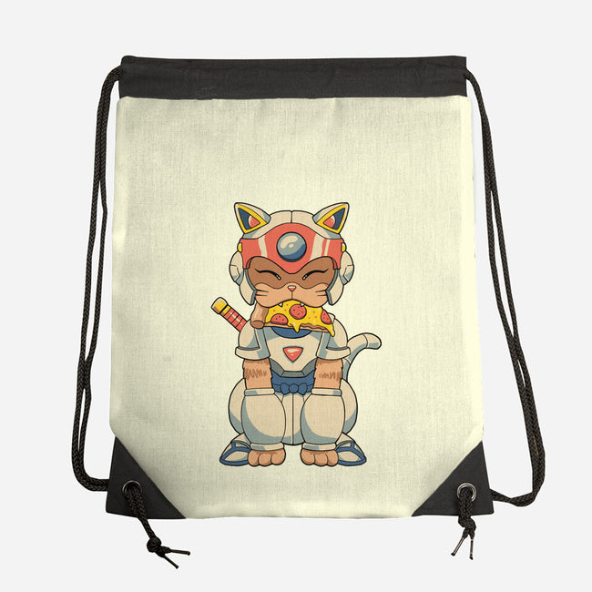 Samurai Pizza Catana-None-Drawstring-Bag-vp021