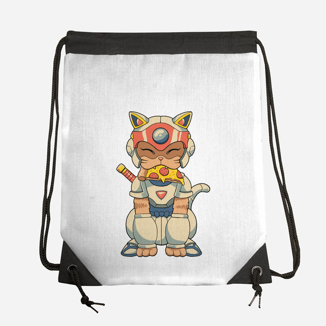 Samurai Pizza Catana-None-Drawstring-Bag-vp021