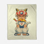 Samurai Pizza Catana-None-Fleece-Blanket-vp021