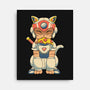 Samurai Pizza Catana-None-Stretched-Canvas-vp021