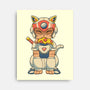 Samurai Pizza Catana-None-Stretched-Canvas-vp021