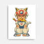 Samurai Pizza Catana-None-Stretched-Canvas-vp021