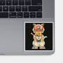 Samurai Pizza Catana-None-Glossy-Sticker-vp021